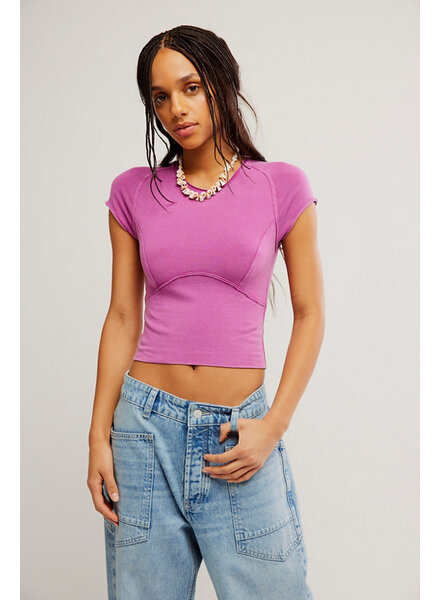 Free People Protagonist Tee | Pink