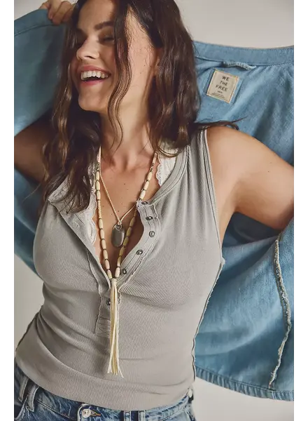 Free People Jamie Henley Tank | Grey