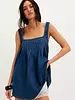 Free People Katie Denim Tunic