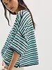Free People Clean Rugby Tee | Crystal