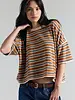 Free People Clean Rugby Tee | Almond