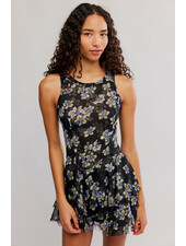 Free People Raven Printed Mini Dress | Midnight