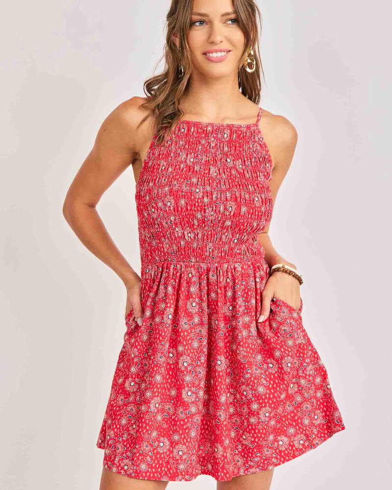 Firecracker Mini Dress