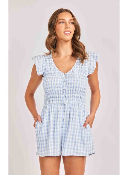 Sky Blue Romper