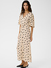 Arjana Ruching Dress | Polka Dot