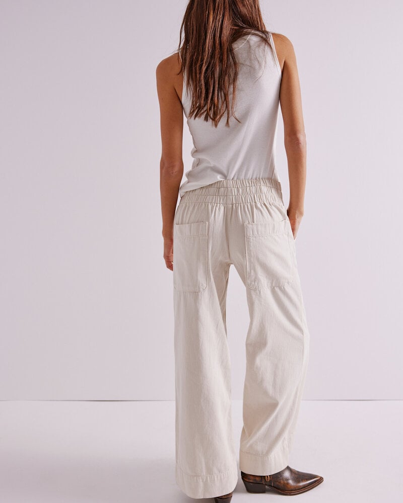 Free People Breezy Denim Pull-On Jeans | Bright Lights