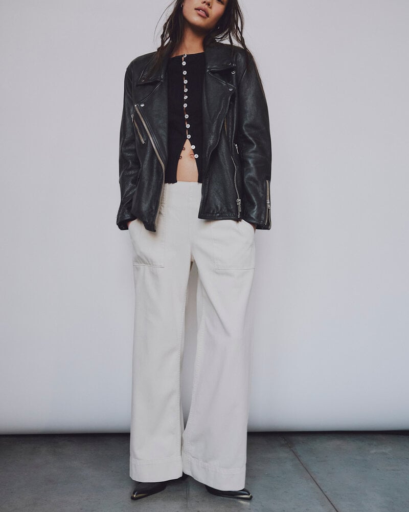 Free People Breezy Denim Pull-On Jeans | Bright Lights