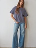 Landon Striped Tee | Navy Stripe