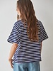 Landon Striped Tee | Navy Stripe
