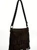 Keri Suede Leather Crossbody Bag | Coffee