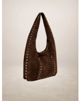 Kaden Suede Leather Bag | Coffee