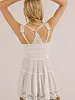 Free People So In Love Mini Slip Dress | Ivory