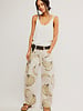 Free People Good Luck Printed Barrel Jeans | Bananas