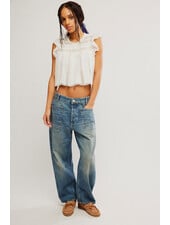 Free People Minimalist Moxie Barrel Jeans | High Hopes
