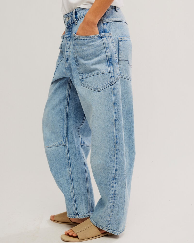 Free People Minimalist Moxie Barrel Jeans | Country Fair