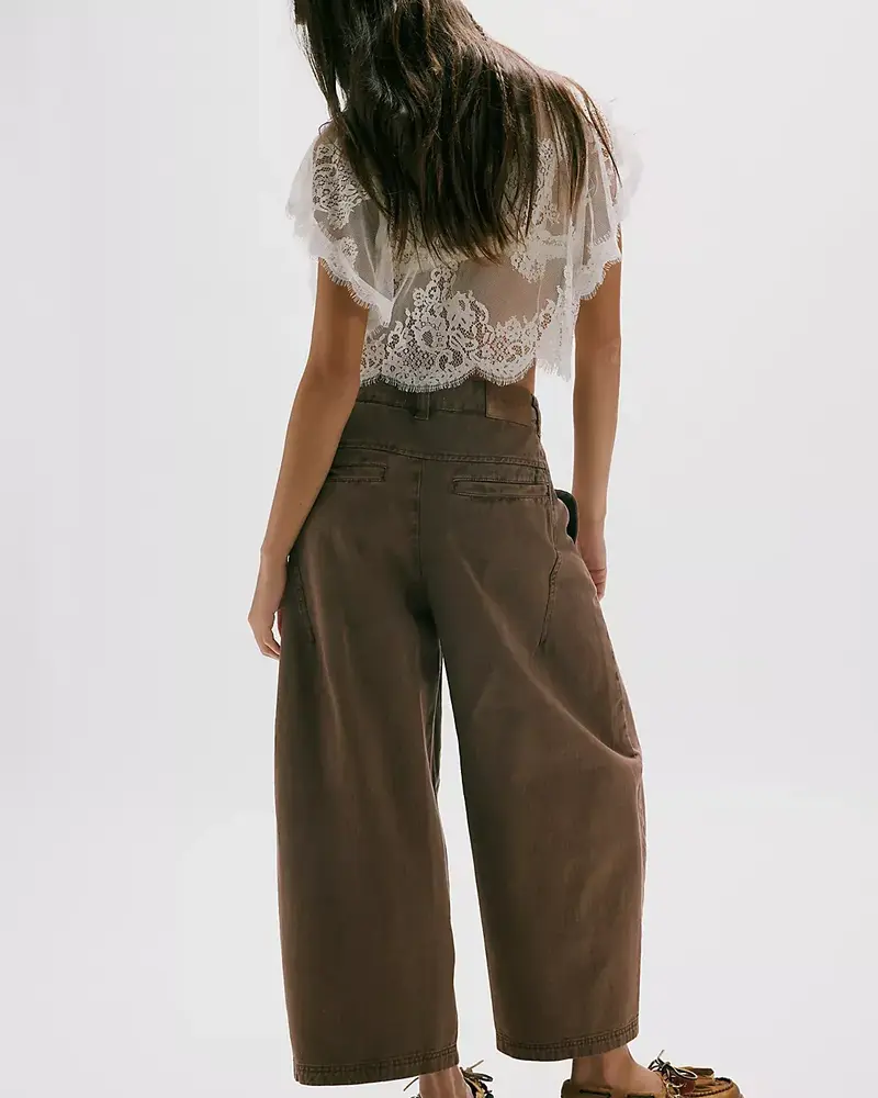 Free People Lay Down Chino Trousers | Brownie