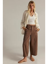 Free People Lay Down Chino Trousers | Brownie
