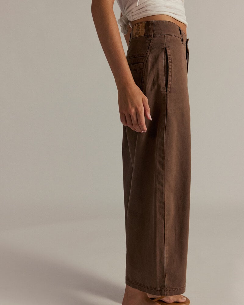 Free People Lay Down Chino Trousers | Brownie