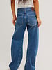 Free People Fable Low-Rise Twisted Bowed Jeans | Heart Song