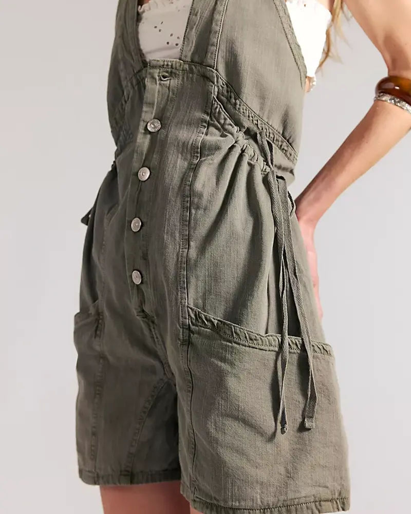 Free People Bonanza One-Piece Shortalls | Canyon