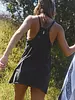 Free People Hot Shot Mini Dress | Black