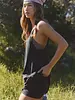 Free People Hot Shot Mini Dress | Black