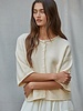 Tobi Knit Cardigan Top | Cream