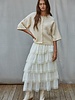 Tobi Knit Cardigan Top | Cream