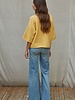 Tobi Knit Cardigan Top | Yellow