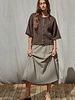 Tobi Knit Cardigan Top | Brown