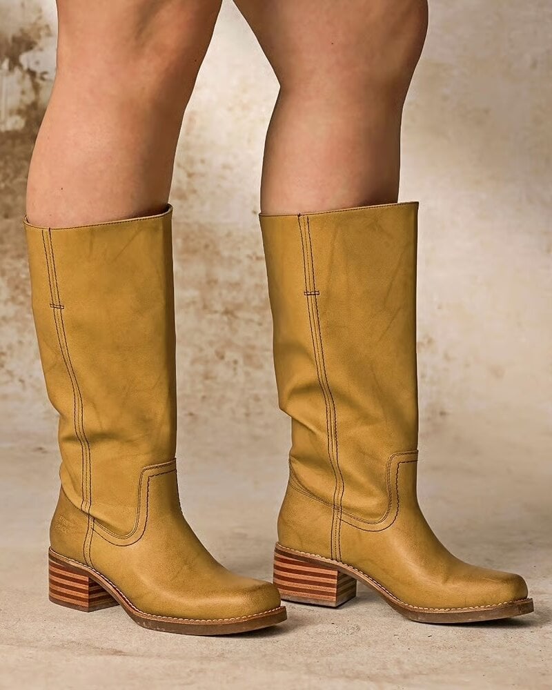 Frye and Co. Miranda Boot Wide Calf | Banana