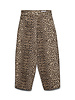 Vero Moda Billie High Rise Barrel Jean | Leopard 34" Inseam