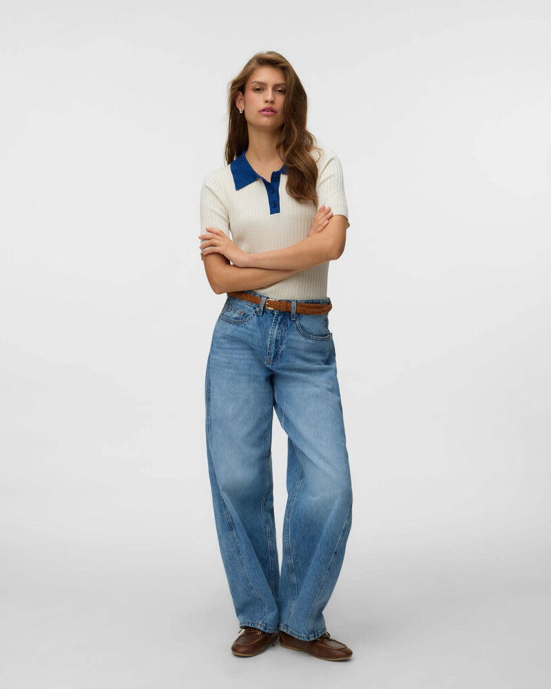Vero Moda Zoe High Rise Barrel Jean | Medium 34" Inseam