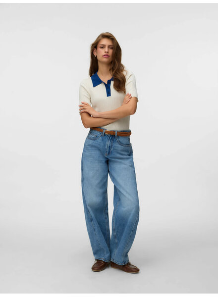 Vero Moda Zoe High Rise Barrel Jean | Medium 32" Inseam