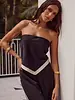 Runway The Label Tina Scarf Top | Black