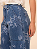 Yeehaw Western Print Denim Jean