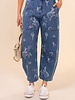 Yeehaw Western Print Denim Jean