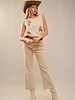 Western Motif Embroidered Tank