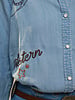 Western Embroidered Snap Button Shirt