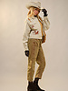 Western Motif Embroidery Denim Jacket