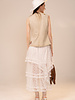 Western Motif Embroidery Denim Vest
