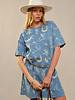 Western Motif Shirt Dress