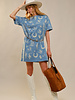 Western Motif Shirt Dress