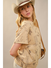 Stonie Western Graphic Tee