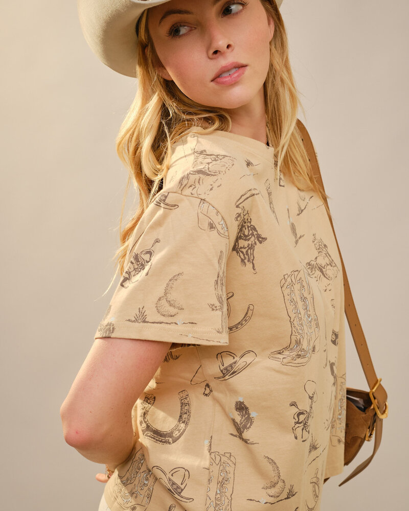 Stonie Western Graphic Tee