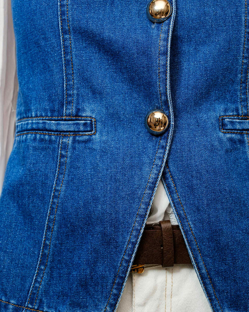 Goldie Denim Vest