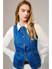 Goldie Denim Vest