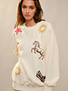 Whallie Western Embroidery Sweatshirt