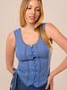 Camilia Corset Top | Blue