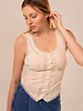 Camilia Corset Top | Ivory